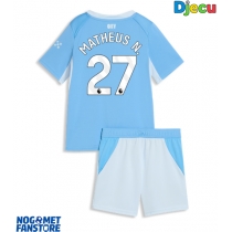 Manchester City Matheus Nunes #27 Domaci Dres za djecu 2026-27 Kratak Rukav (+ Kratke hlače)